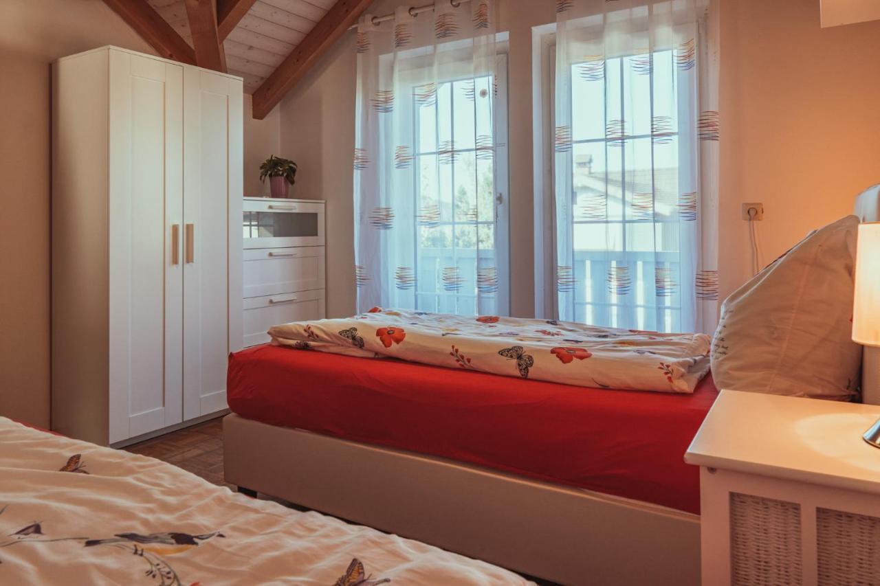 Armonia Altach, 2-6 P, 2 Schlafzimmer, Kueche, Parkplatz, Balkon, Wifi, Garten, Stellplatz Fuer Ski Exterior photo